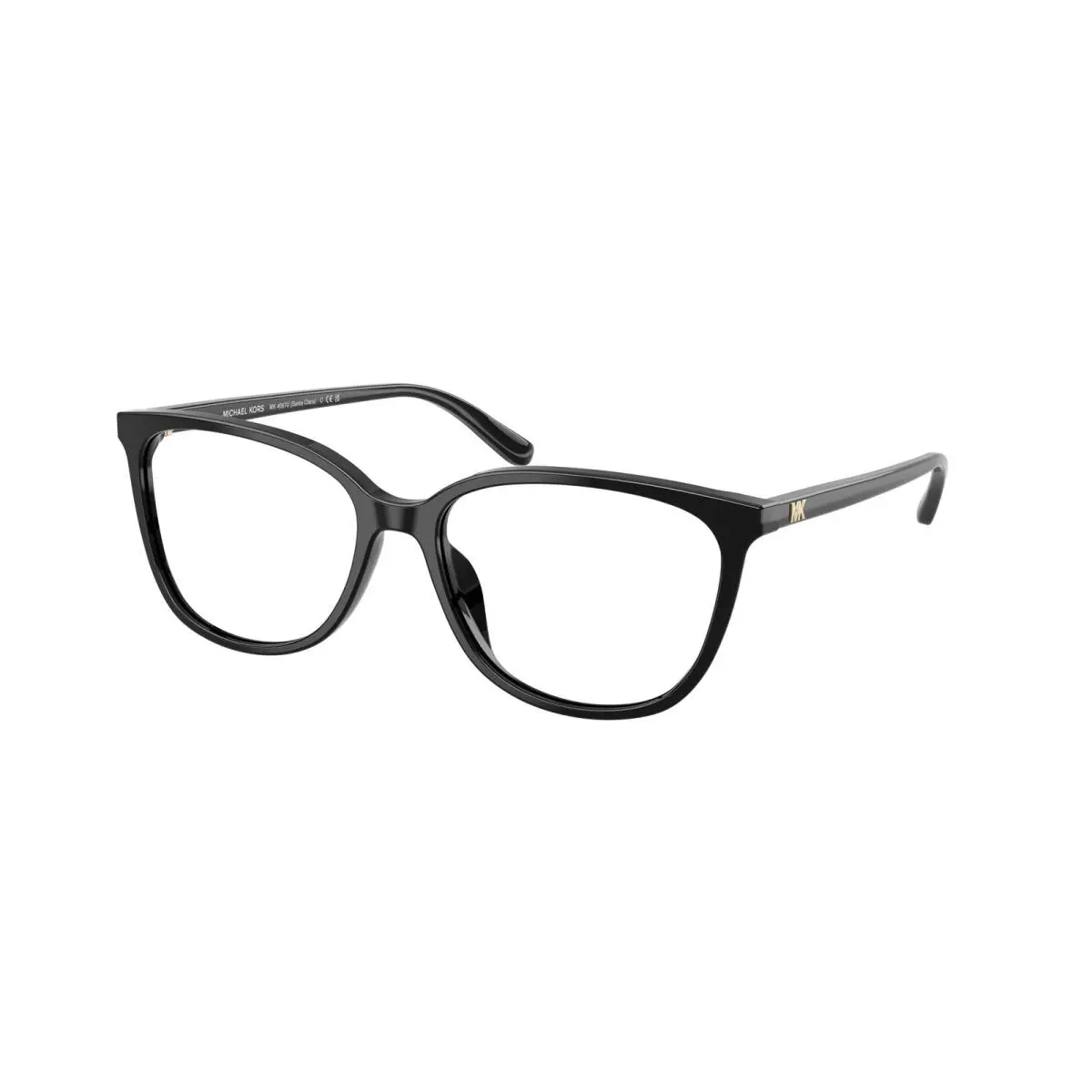 Michael Kors MK4067U 3005 Santa Clara Black Demo Lens 57 mm Women`s Eyeglasses