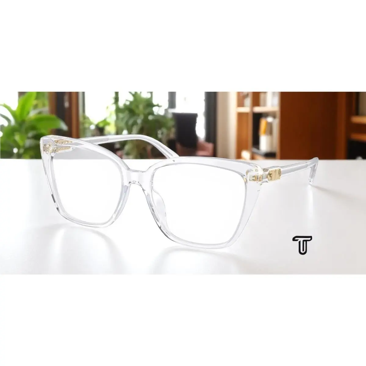 Michael Kors MK4110U 3957 Avila Clear Transparent 55 mm Women`s Eyeglasses