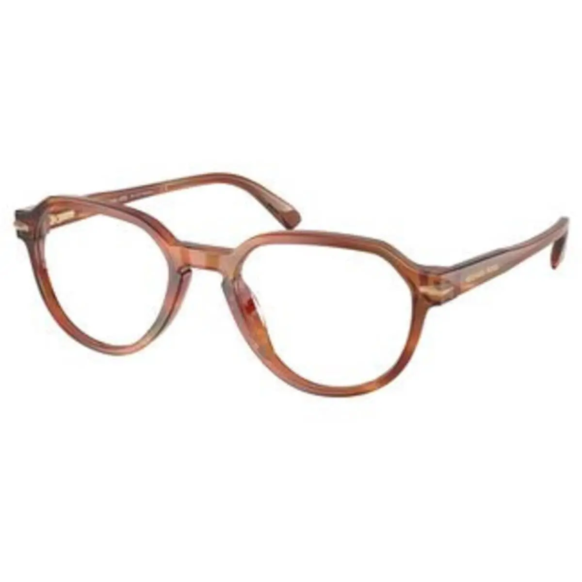 Michael Kors MK 4187 U Brown Horn Demo 4039 Eyeglasses
