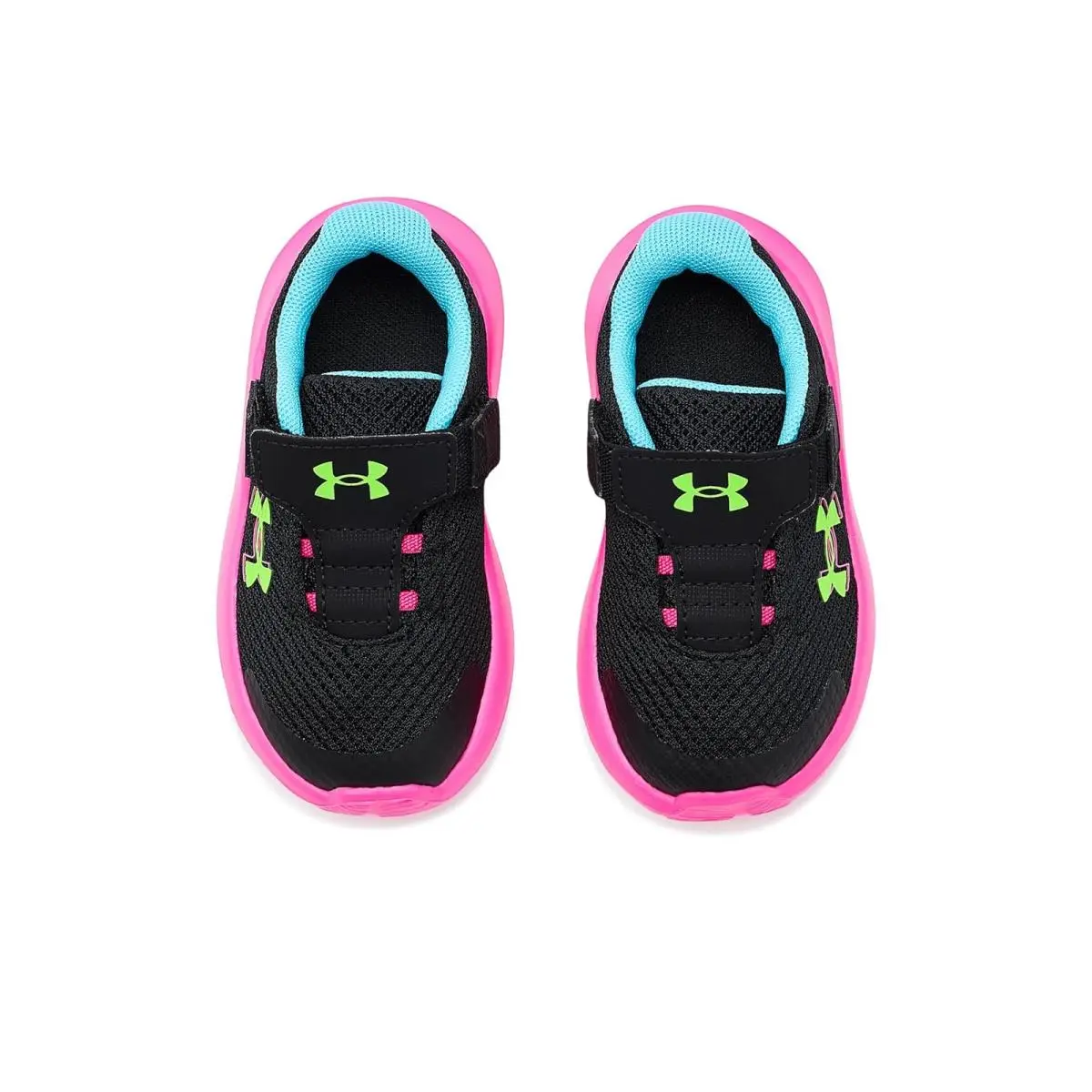 Under Armour shoes - Black/Fresco Blue/Hyper Green 0