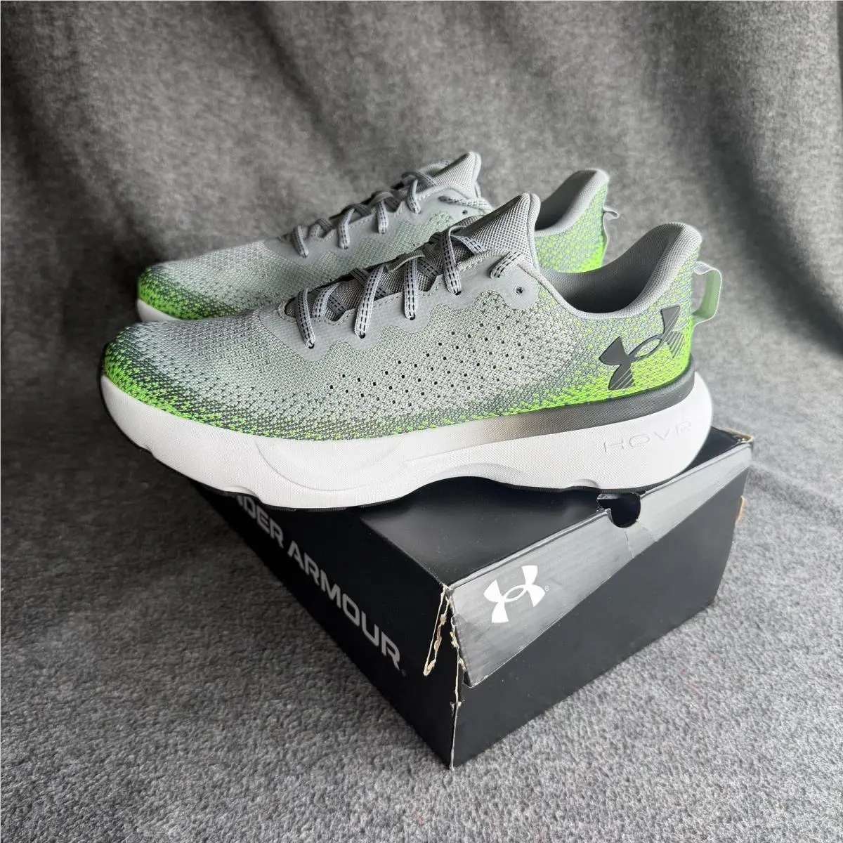 Under Armour shoes - Under Armour UA Infinite - Infinite - Gray 1