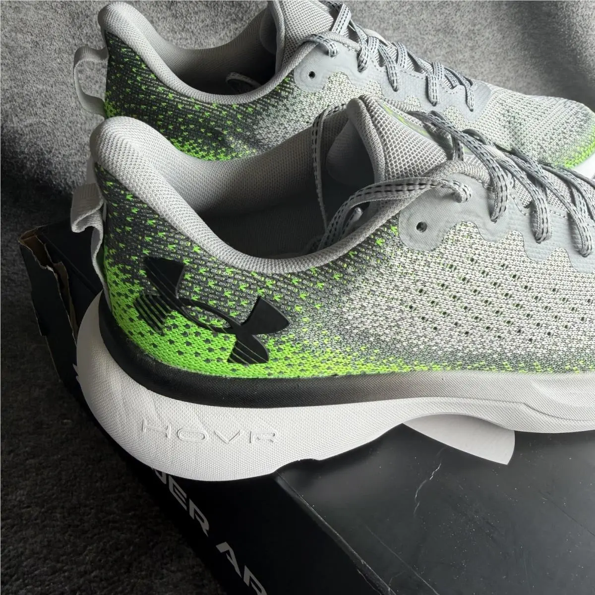 Under Armour shoes - Under Armour UA Infinite - Infinite - Gray 4
