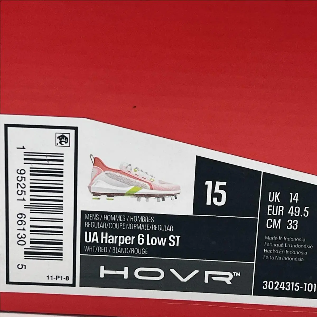 Under Armour shoes - Under Armour Harper 6 - Harper - 3024315-101 - Black 7