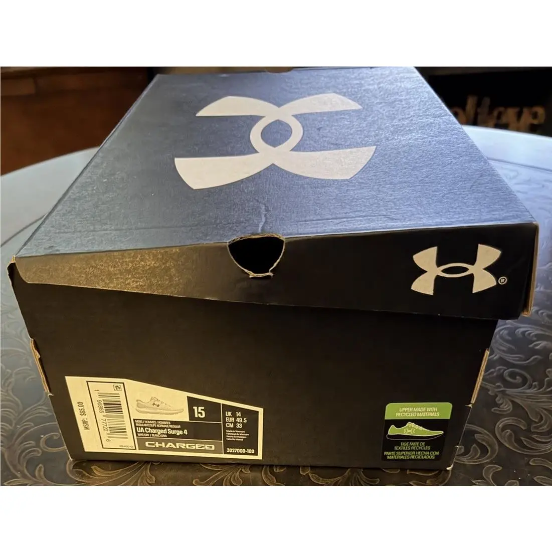 Under Armour shoes - Under Armour Surge - Surge - White (UPC: 0196885777226) 7