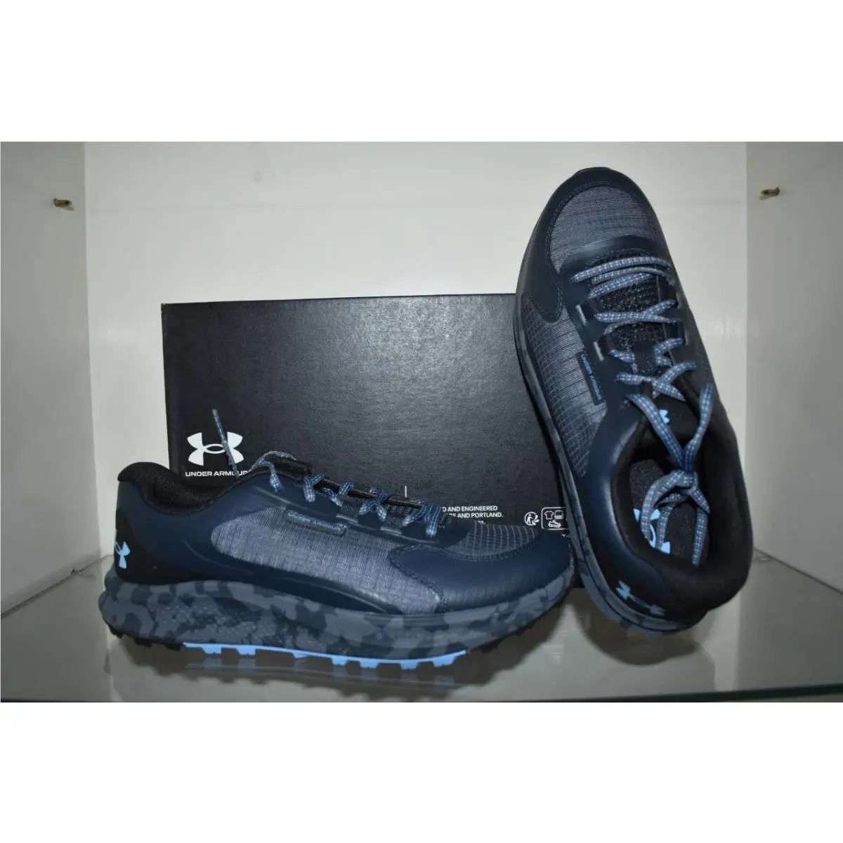 Under Armour shoes - Under Armour Womens Charged Bandit Trail 3 - 3028405 104 - Black (UPC: 197777728814) 0