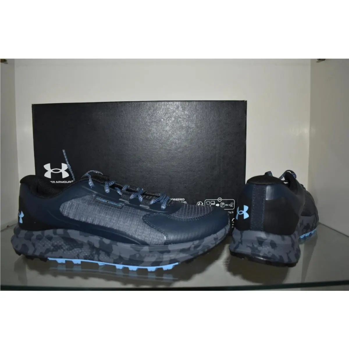 Under Armour shoes - Under Armour Womens Charged Bandit Trail 3 - 3028405 104 - Black (UPC: 197777728814) 1