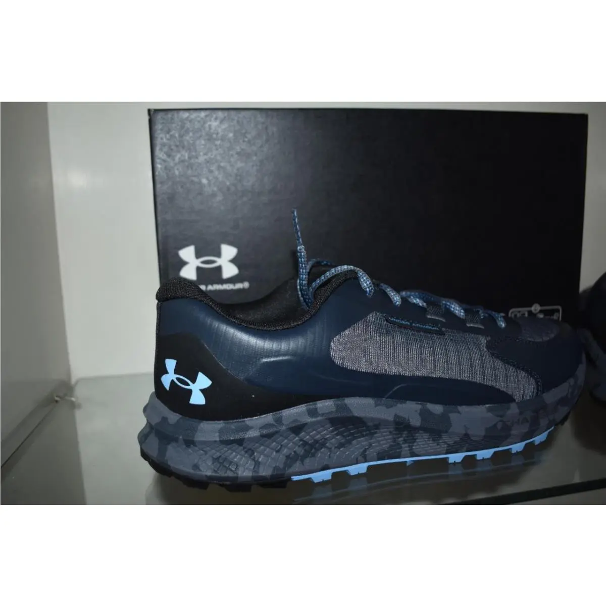 Under Armour shoes - Under Armour Womens Charged Bandit Trail 3 - 3028405 104 - Black (UPC: 197777728814) 2