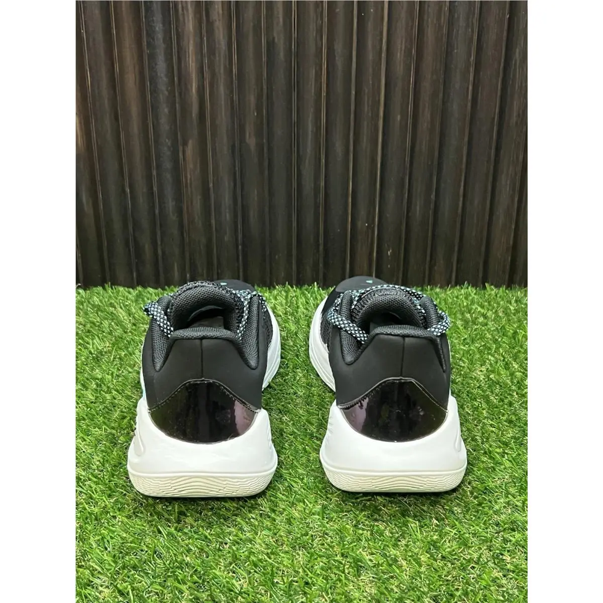 Under Armour shoes - WHT/BLK BLANC/NOIR 4