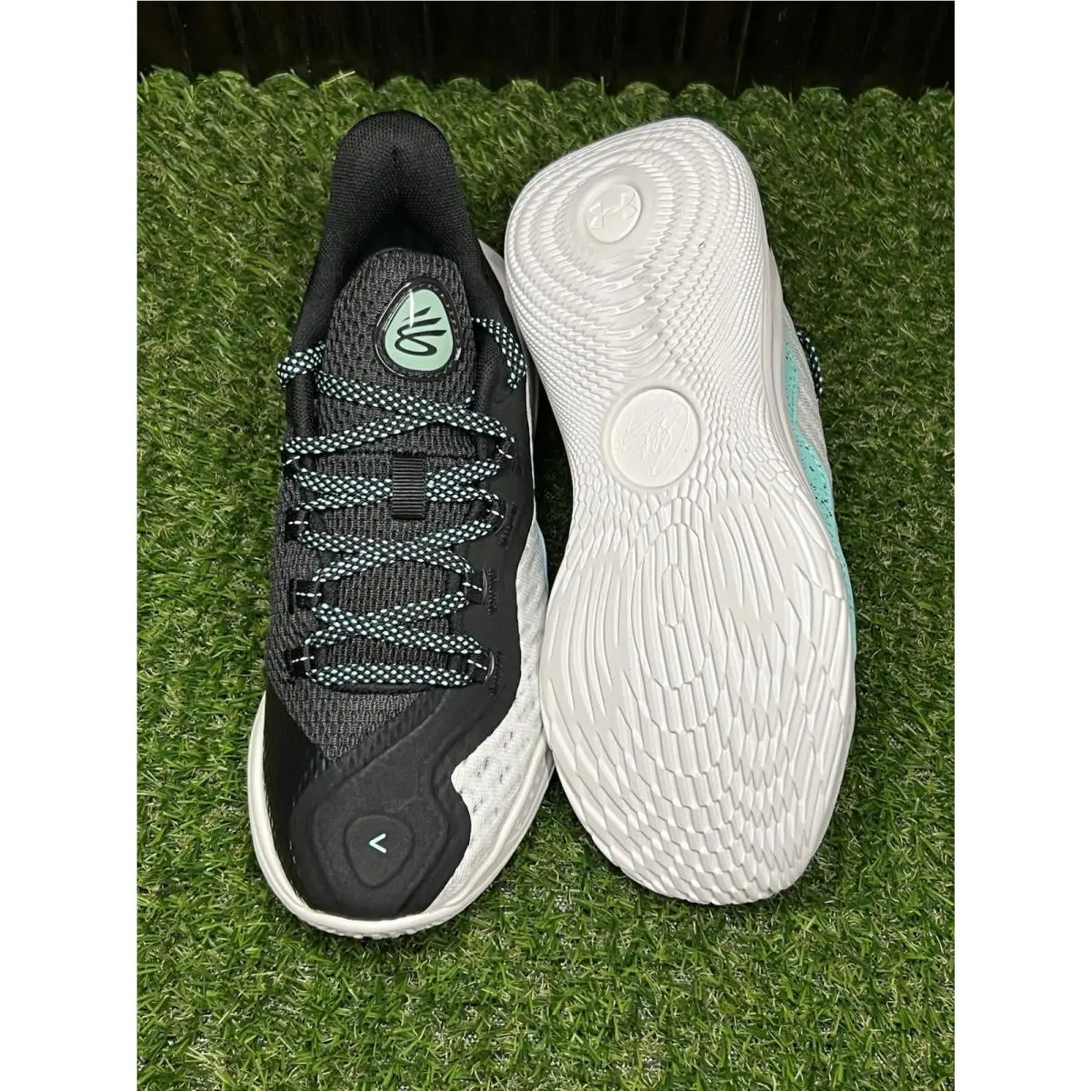 Under Armour shoes - WHT/BLK BLANC/NOIR 5