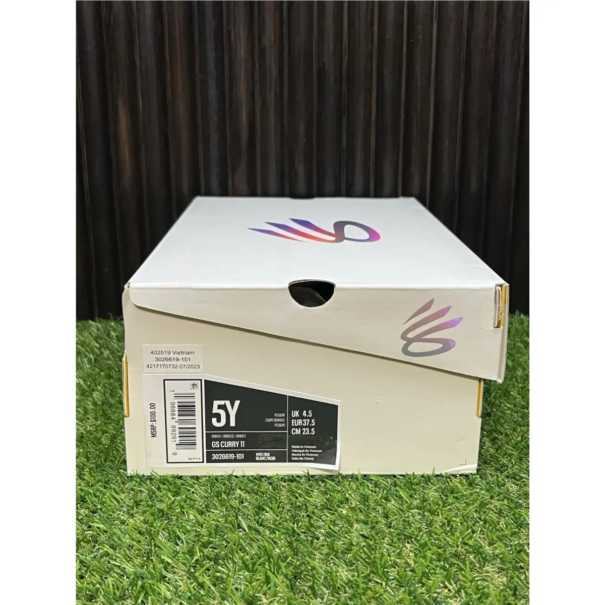 Under Armour shoes - WHT/BLK BLANC/NOIR 7