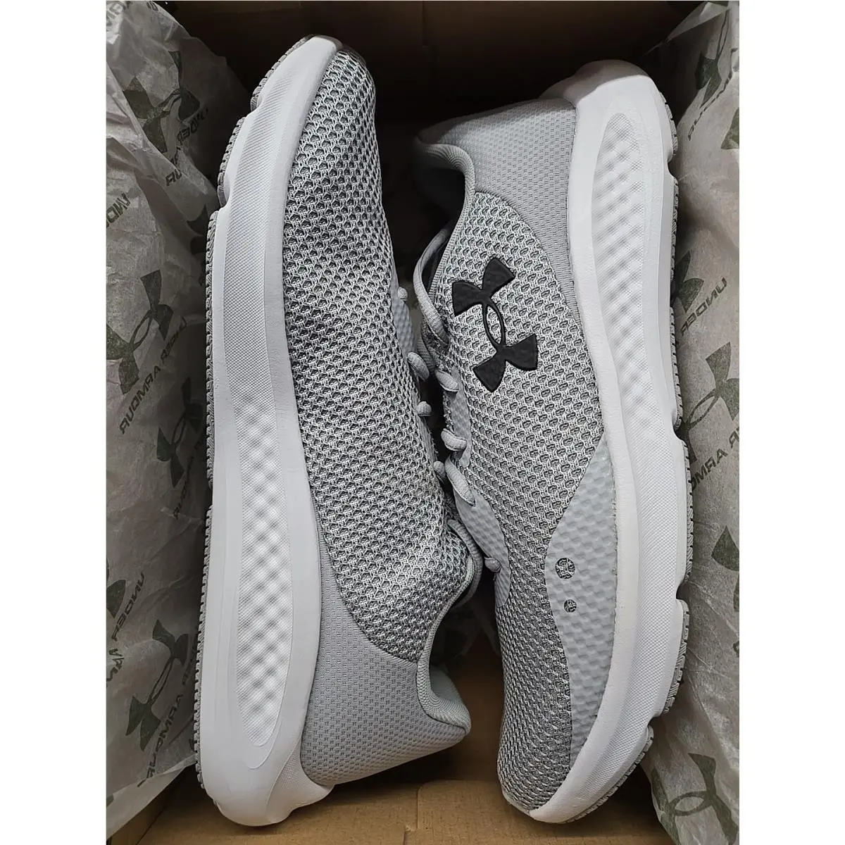 Under Armour shoes - CHARGED PURSUIT 3 - CHARGED PURSUIT - LIGHT GRAY (UPC: 195252759032) 2