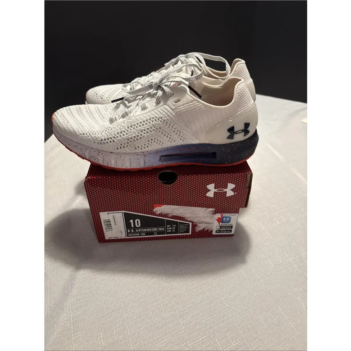Under Armour W Hovr Sonic 2 Auburn Tigers- Size 10
