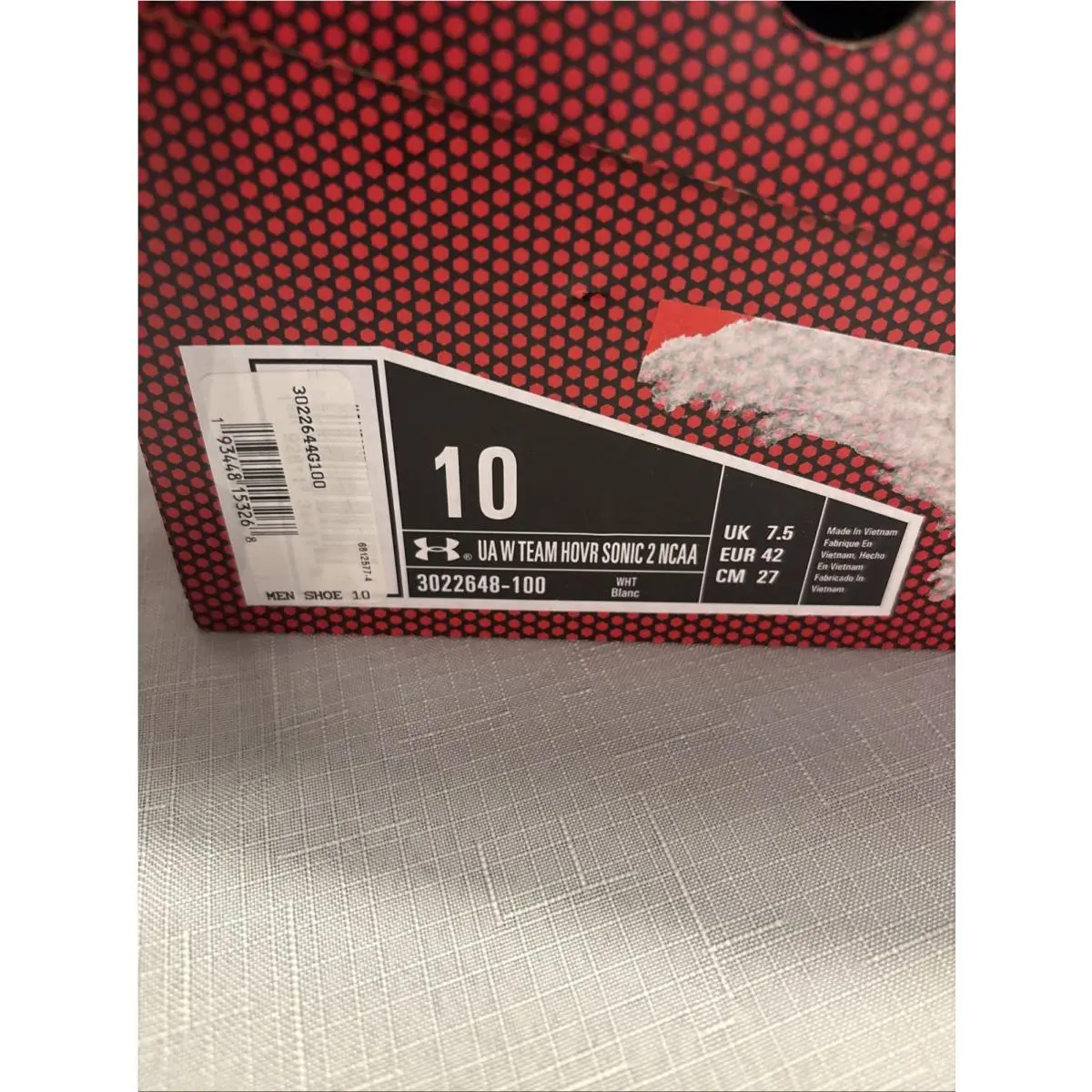 Under Armour shoes - Under Armour HOVR Sonic - HOVR Sonic - White 0