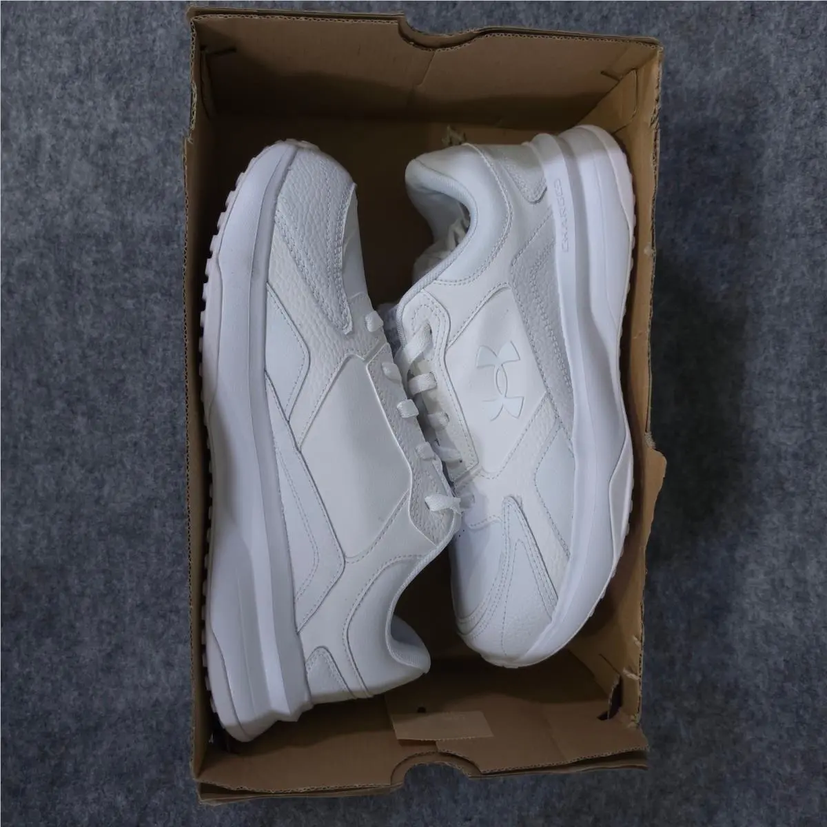 Under Armour shoes - UA Edge LTHR 4E - Edge LTHR - White 4