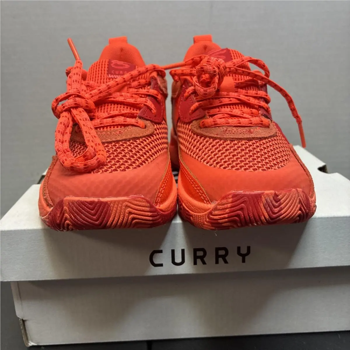 Under Armour shoes - Under armour Curry 3 - Curry - Red 2