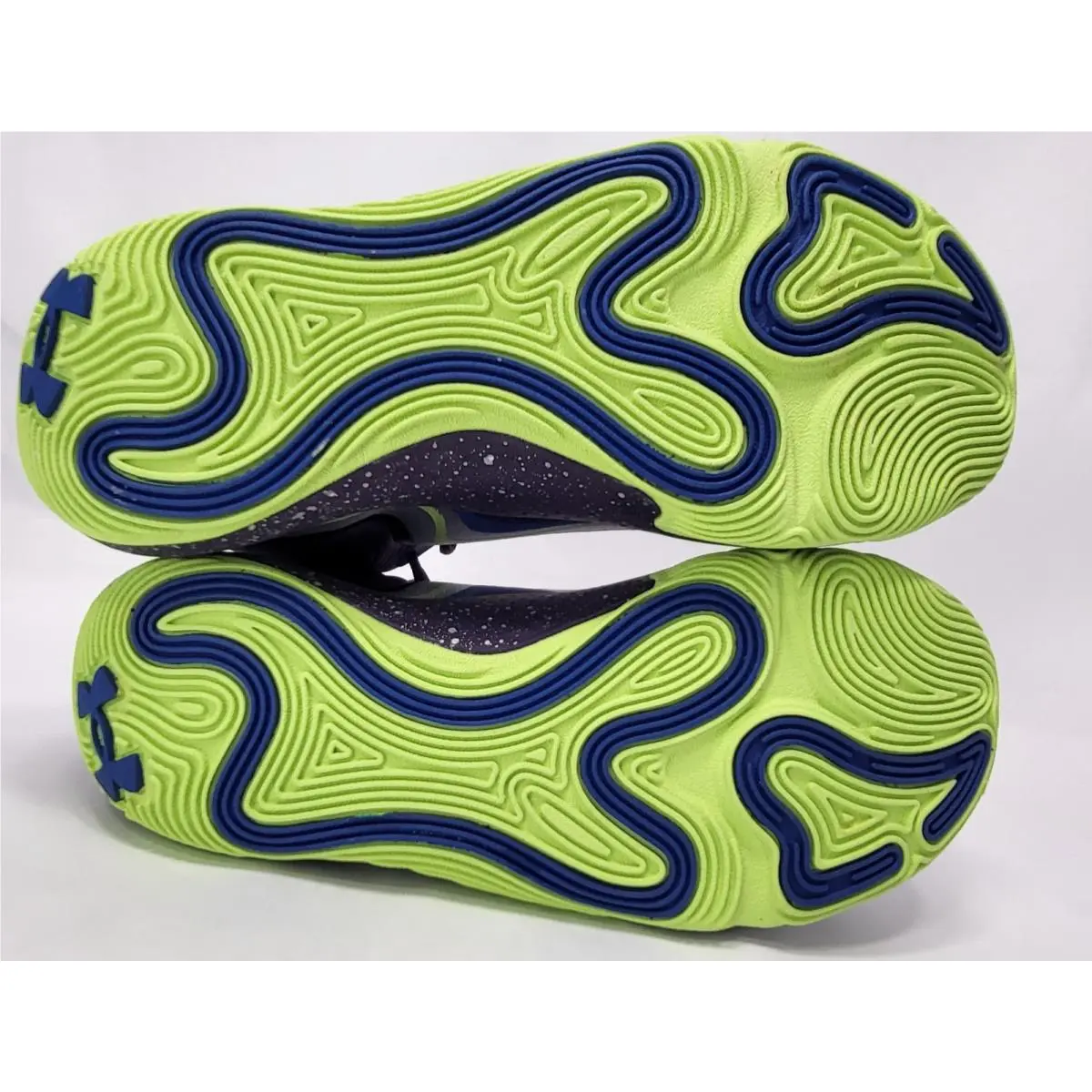 Under Armour shoes - Under Armour Spawn 6 Mid - 3028337-500 - Purple Green 12