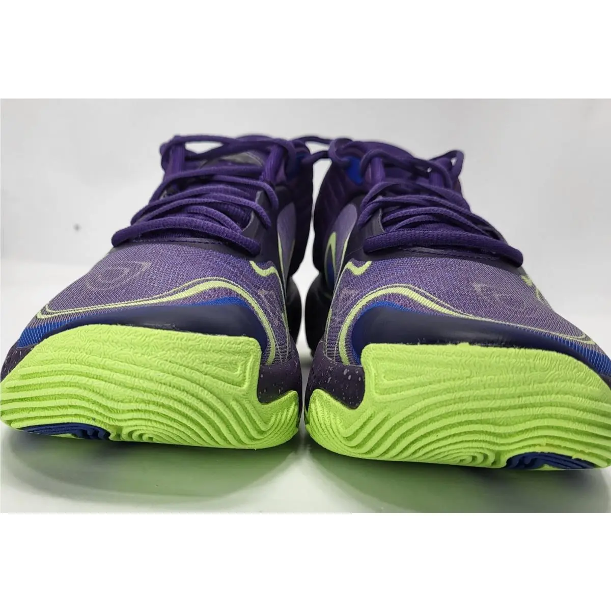 Under Armour shoes - Under Armour Spawn 6 Mid - 3028337-500 - Purple Green 15