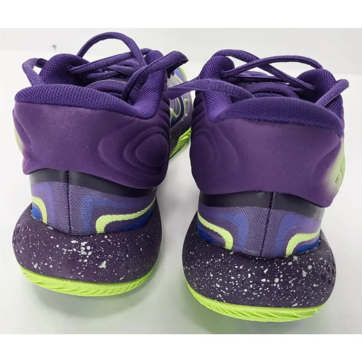 Under Armour shoes - Under Armour Spawn 6 Mid - 3028337-500 - Purple Green 16