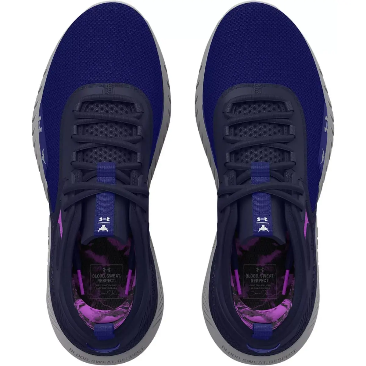 Under Armour shoes - Under Armour Project Rock 5 - Blue/Navy (UPC: 196039477019) 2
