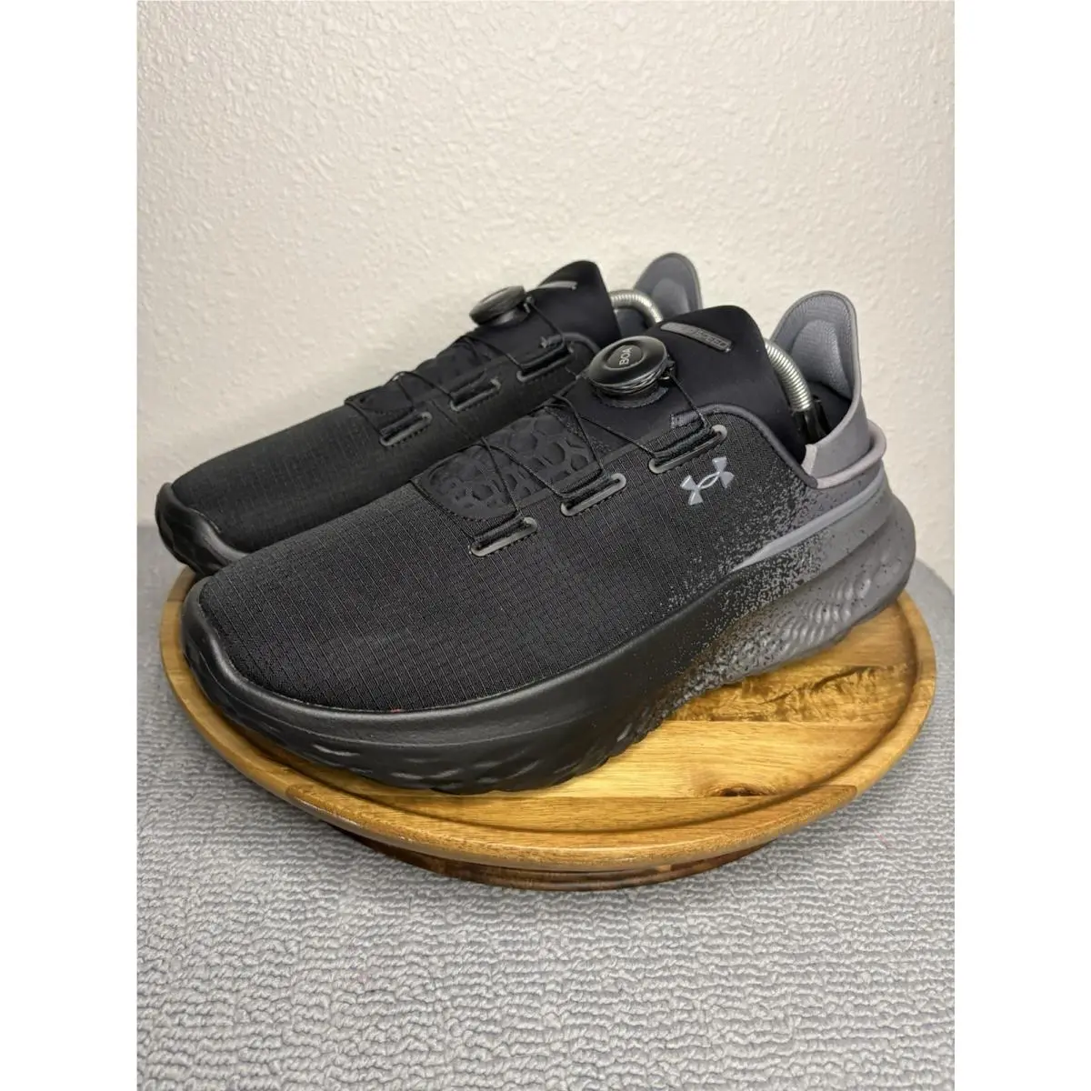 Under Armour shoes - Under Armour SlipSped Mega - SlipSped Mega - 6003918-001 - Black 2
