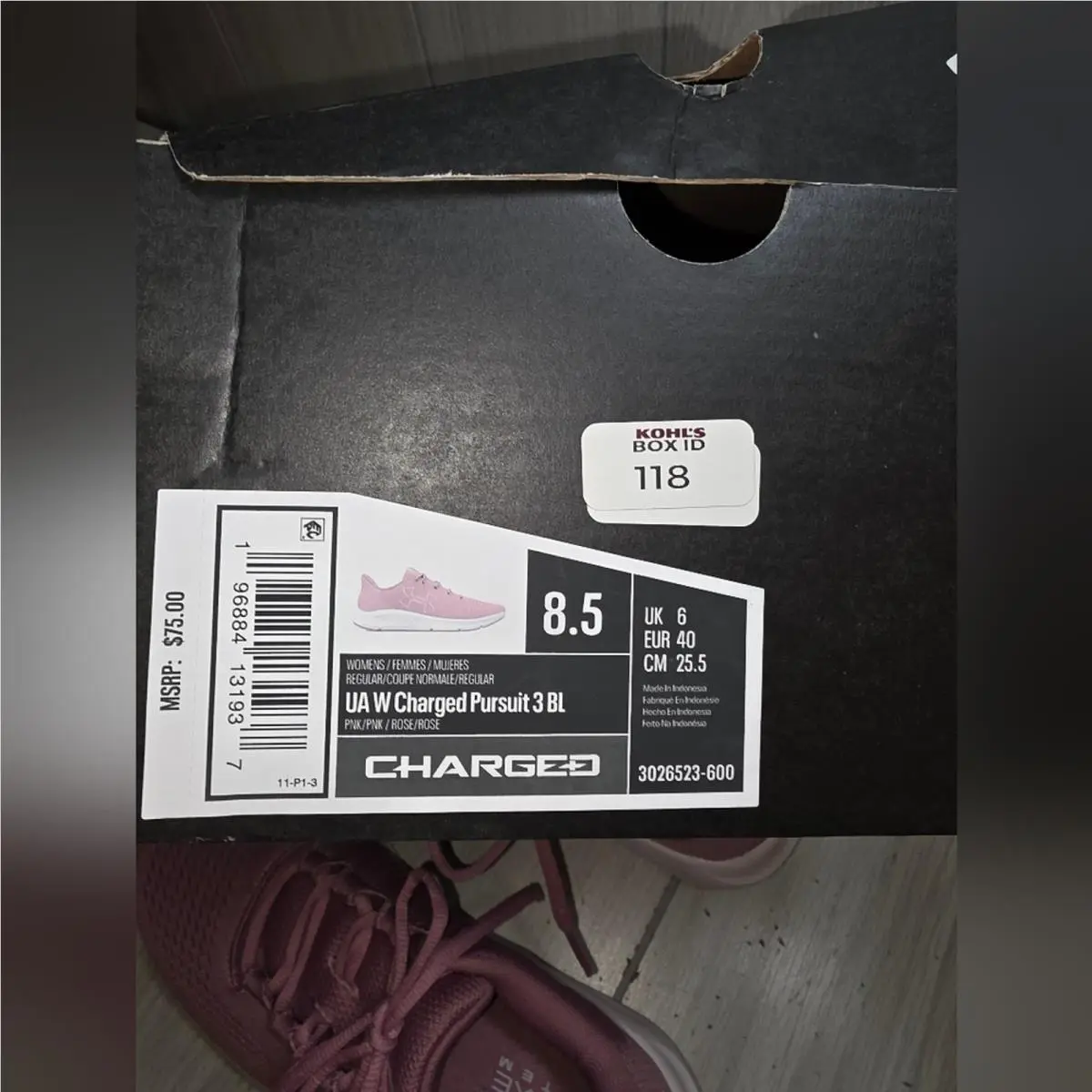 Under Armour shoes - Pink 0