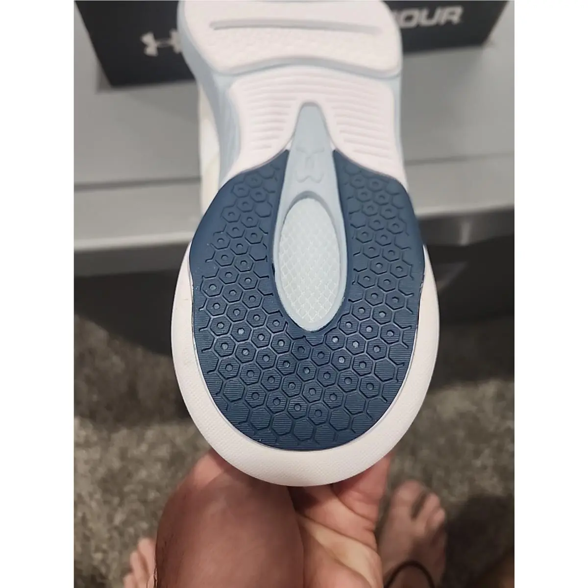Under Armour shoes - UA HOVR Omnia BTG - HOVR Omnia BTG - 3026006-101 - White (UPC: 195253240591) 9