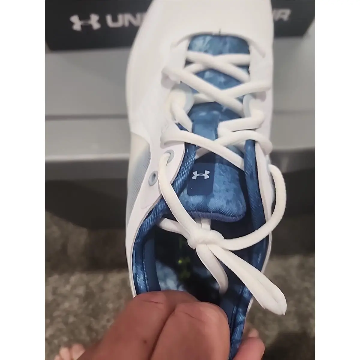 Under Armour shoes - UA HOVR Omnia BTG - HOVR Omnia BTG - 3026006-101 - White (UPC: 195253240591) 7