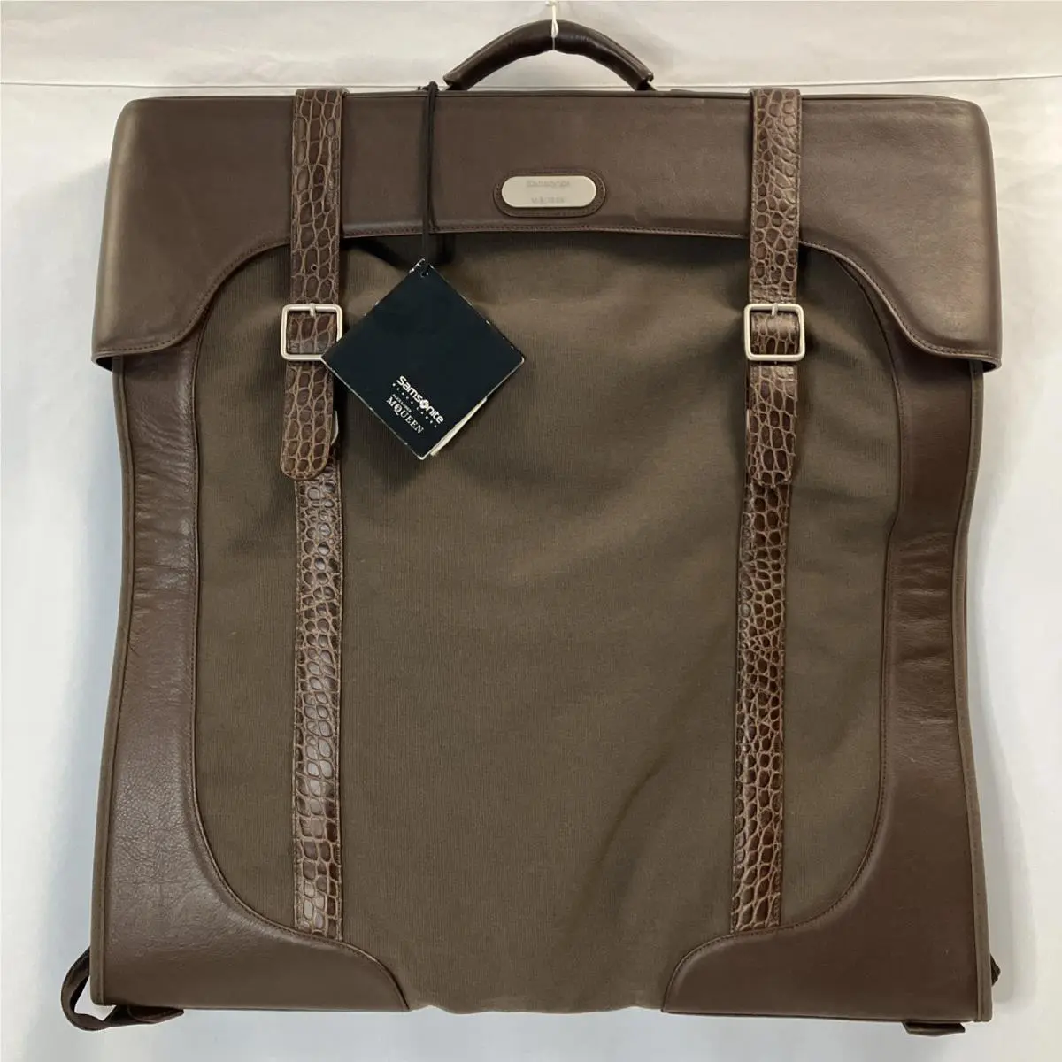 Alexander Mcqueen Samsonite Black Label Garment/suit Bag Brown 22 x 22