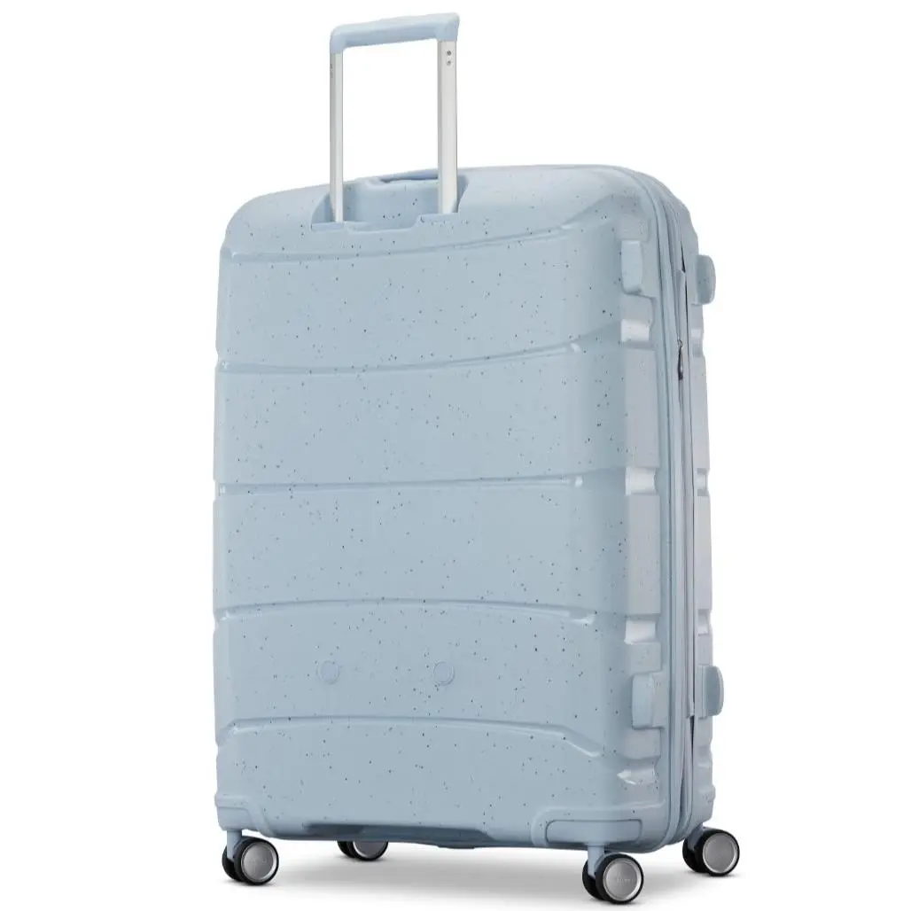 Samsonite Fire Outline Pro Large Spinner in Translucent Blue. 30in. R2S