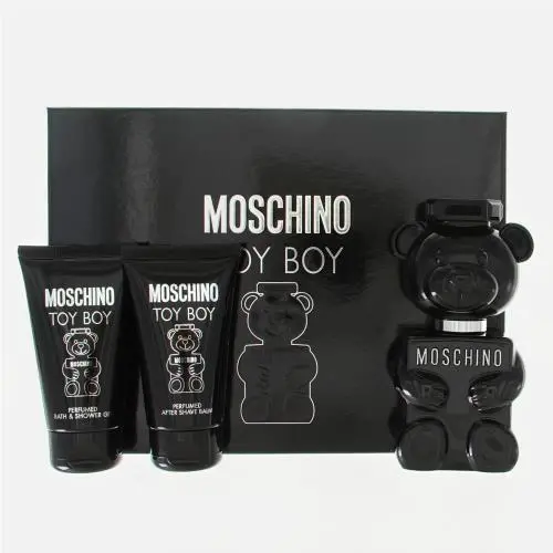 Moschino Toy Boy 3 Piece Gift Set with 1.7 Oz by Moschino For Men