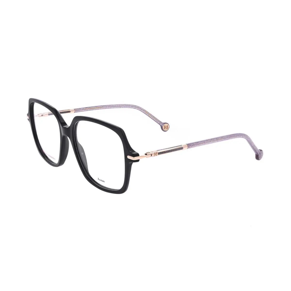 Carolina Herrera Women`s 54mm Black Glitter Black Eyeglasses HER0233-P9X-54