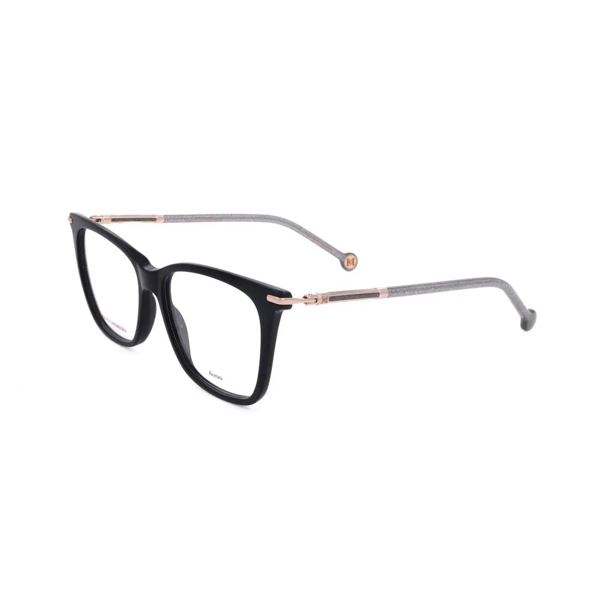 Carolina Herrera Women`s 53mm Black Glitter Black Eyeglasses HER0232-P9X-53