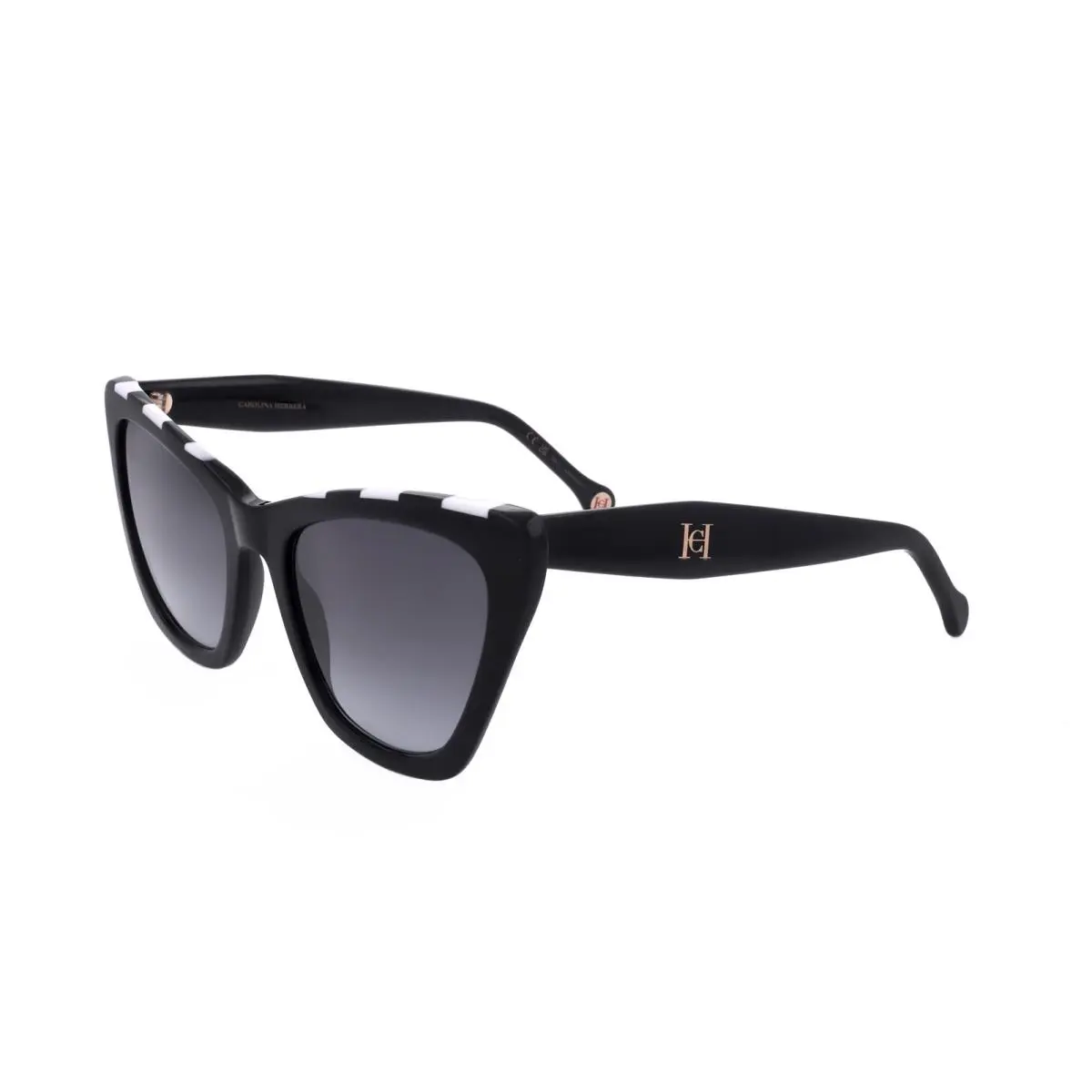 Carolina Herrera Women`s 55mm Black White Sunglasses HER0129-S-80S-55