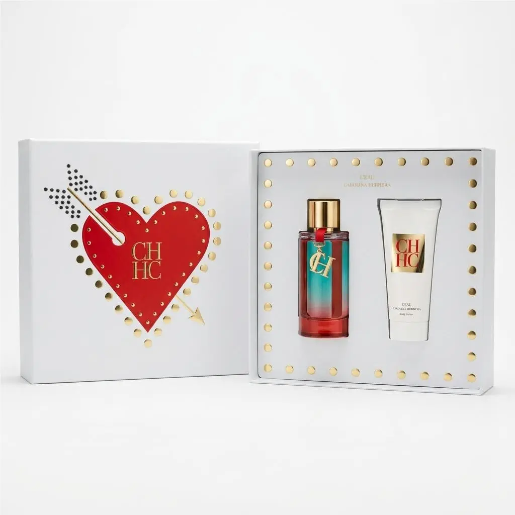 Carolina Herrera CH L`eau 2 Piece Gift Set Eau DE Toilette Spray 100ML