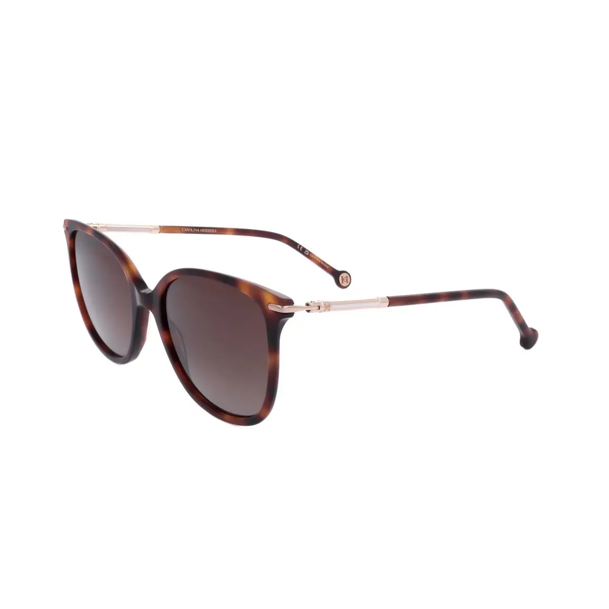 Carolina Herrera Women`s 55mm Brown Havana Sunglasses HER0229-S-WR9-55