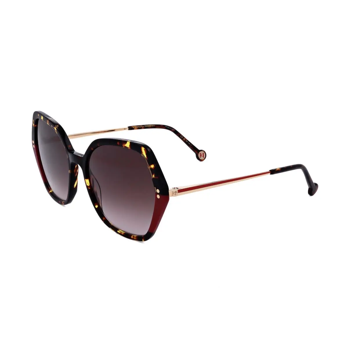 Carolina Herrera Women`s 55mm Havana Red Sunglasses HER0185-S-O63-55