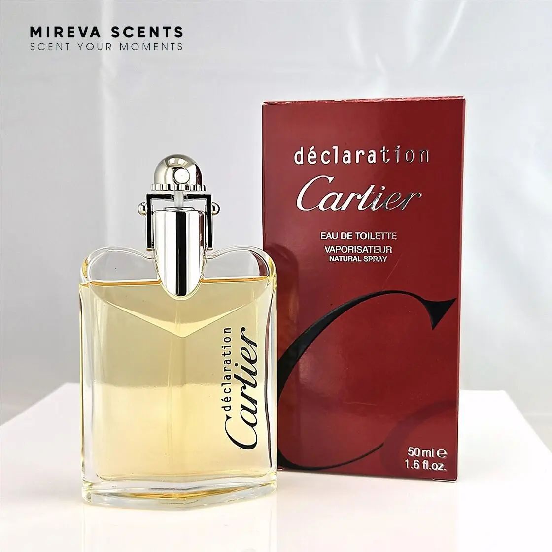 Declaration Cartier For Men 1.6 oz Eau de Toilette Spray