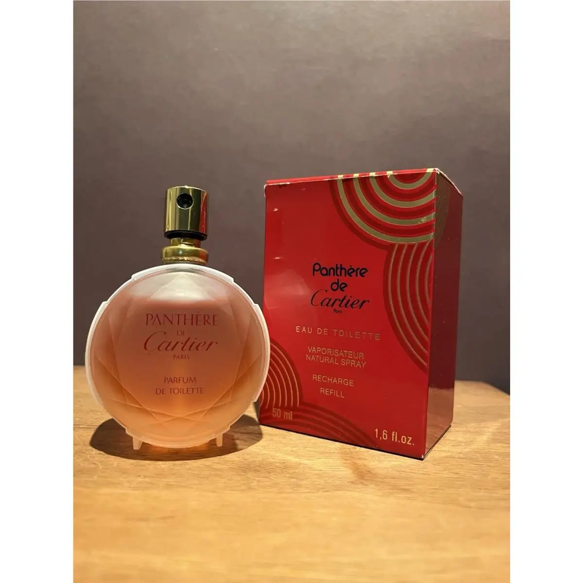 Panthere de Cartier 1.6 Fl. OZ / 50 ml Eau de Toilette Spray Refill Rare