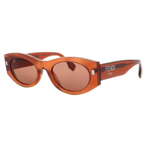 Fendi FE40125I 5268S Sunglasses Sun Glasses 68S Red/other 52mm