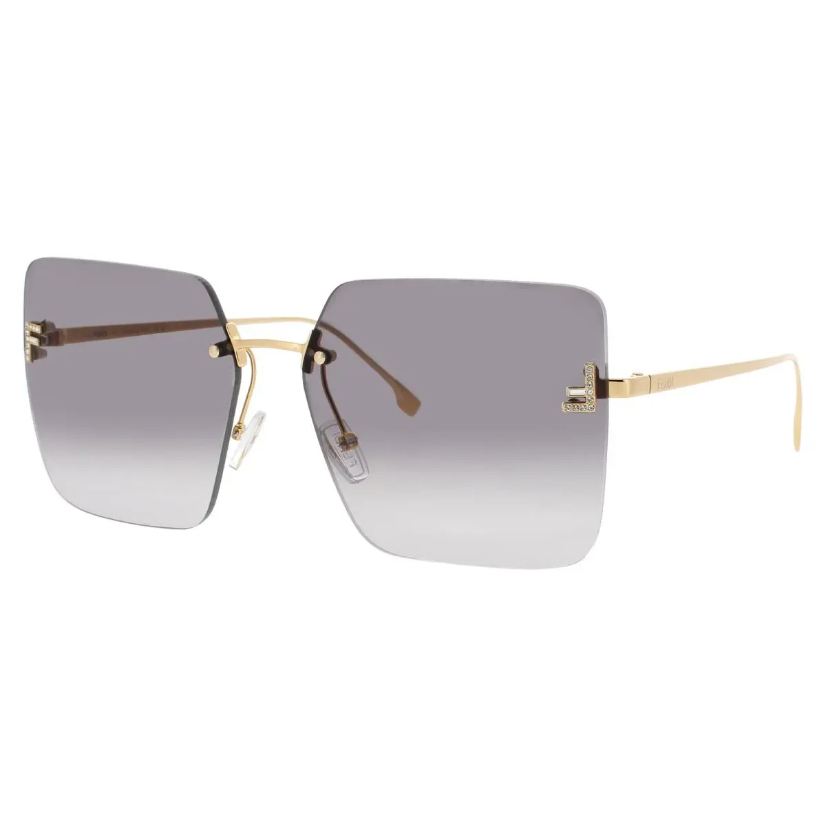 Fendi FE4082US 5930B Sunglasses Sun Glasses 30B Shiny 59mm