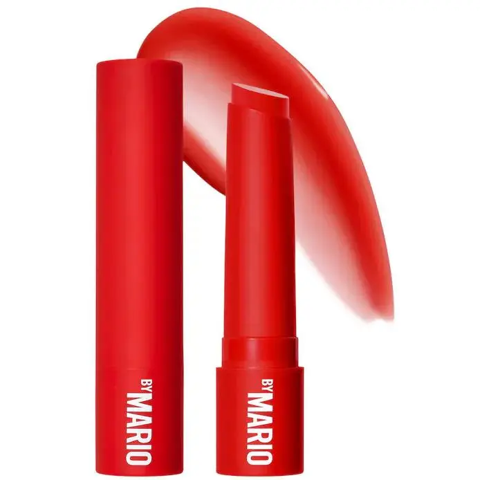 100%Authentic Makeup BY Mario Plumping Lip Serum 14shades 0.08 oz / 2.3 g Cherry Glow - sheer poppy red by Makeup by Mario