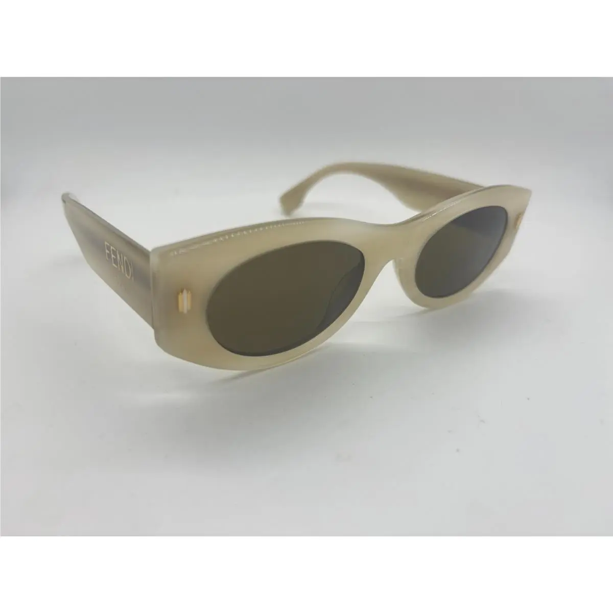 Fendi FE40125I 60J Beige Sunglasses 52-21-145mm Comes W/full Set
