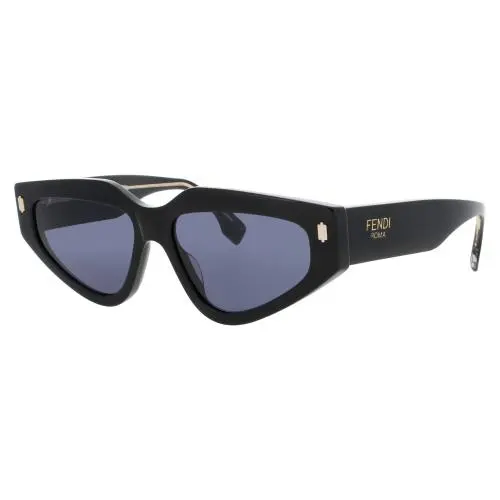 Fendi FE40163U 5401V Sunglasses Sun Glasses 01V Shiny 54mm