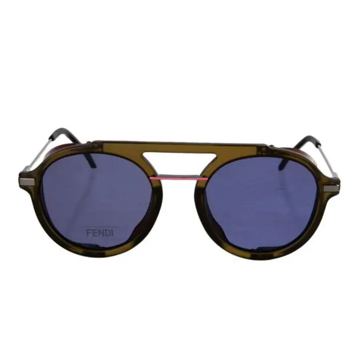 Fendi Aviator Tinted Men`s Sunglasses FF M0012/S with Case - Rare