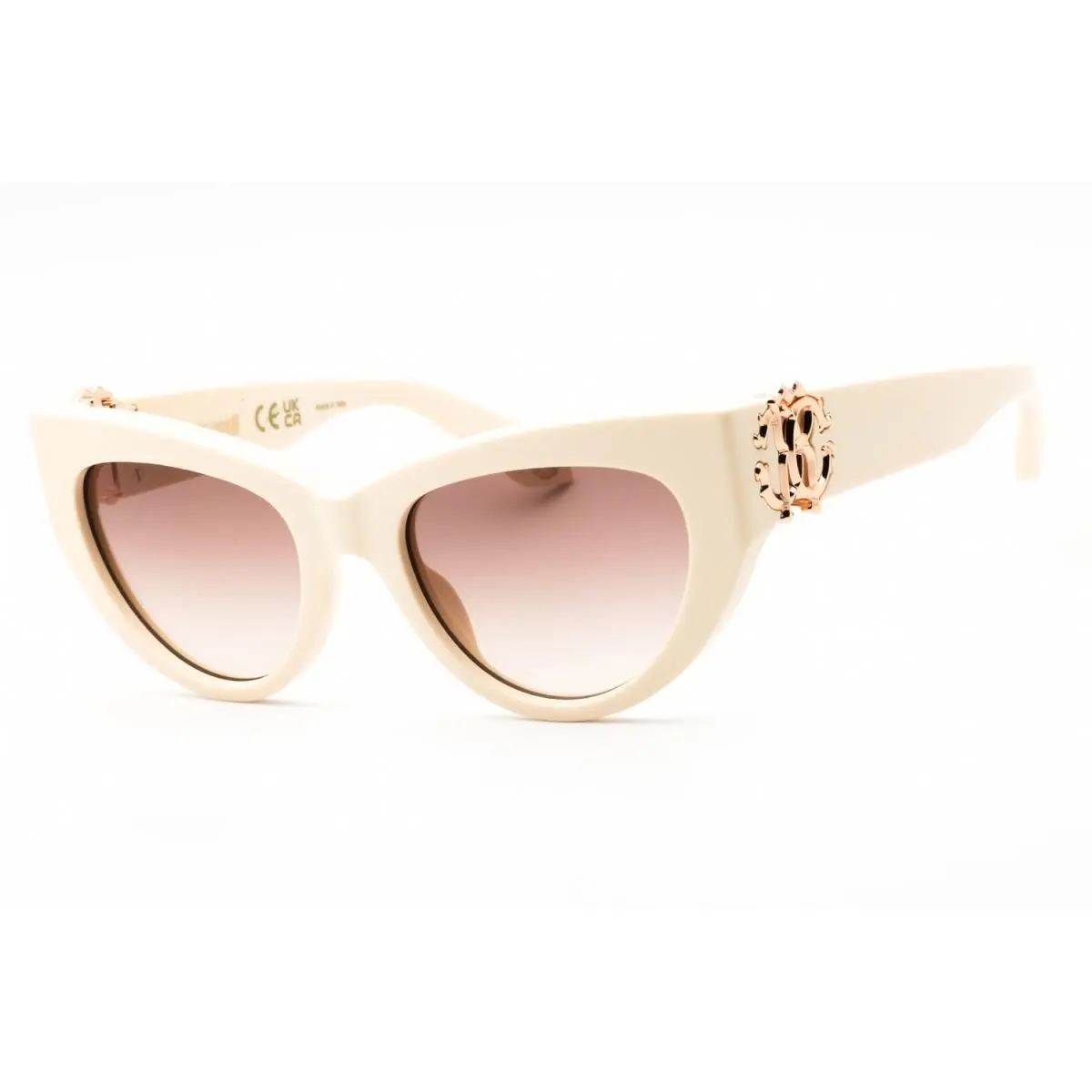 Roberto Cavalli SRC017M-9X7-53 Sunglasses Frame Size 53mm 135mm 20mm Beige Wom