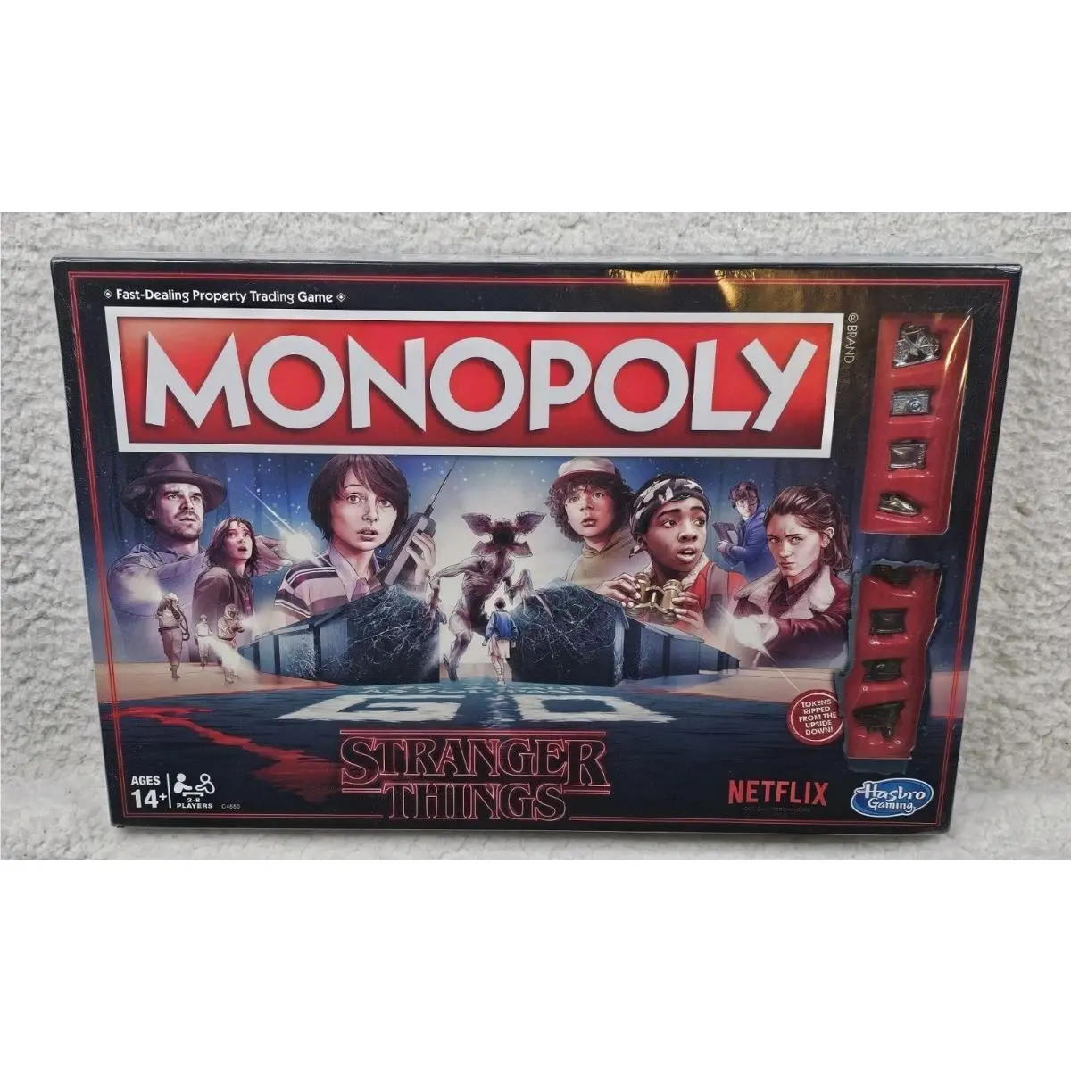Monopoly Stranger Things Edition Tokens Ripped From Upside Down