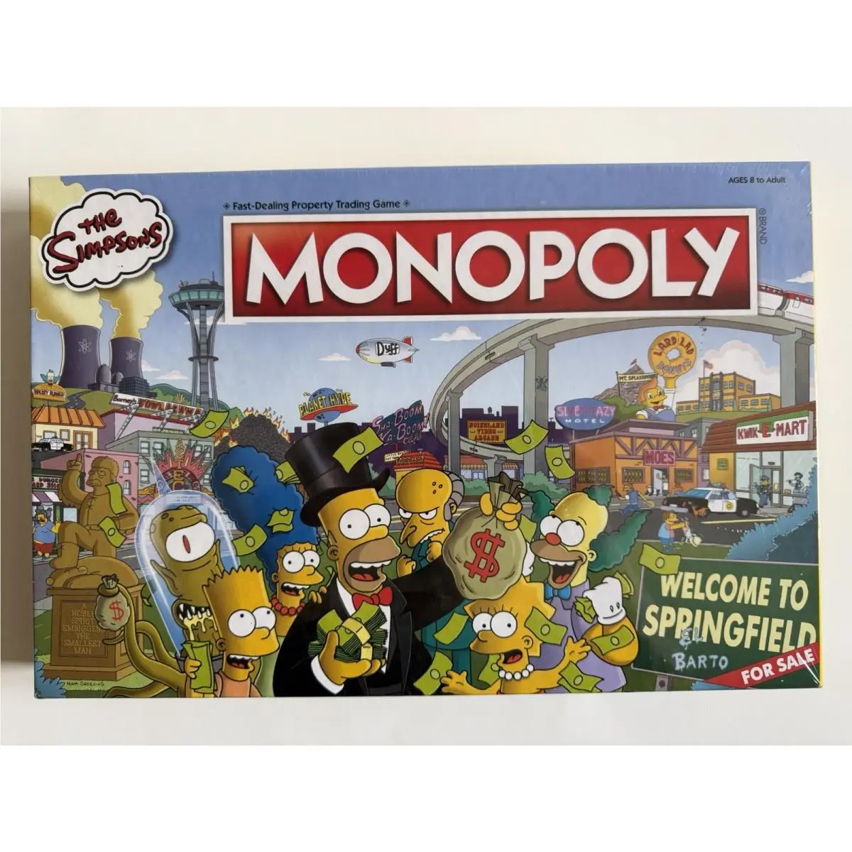 The Simpsons - Monopoly Board Game 2019 Edition with Golden Tokens