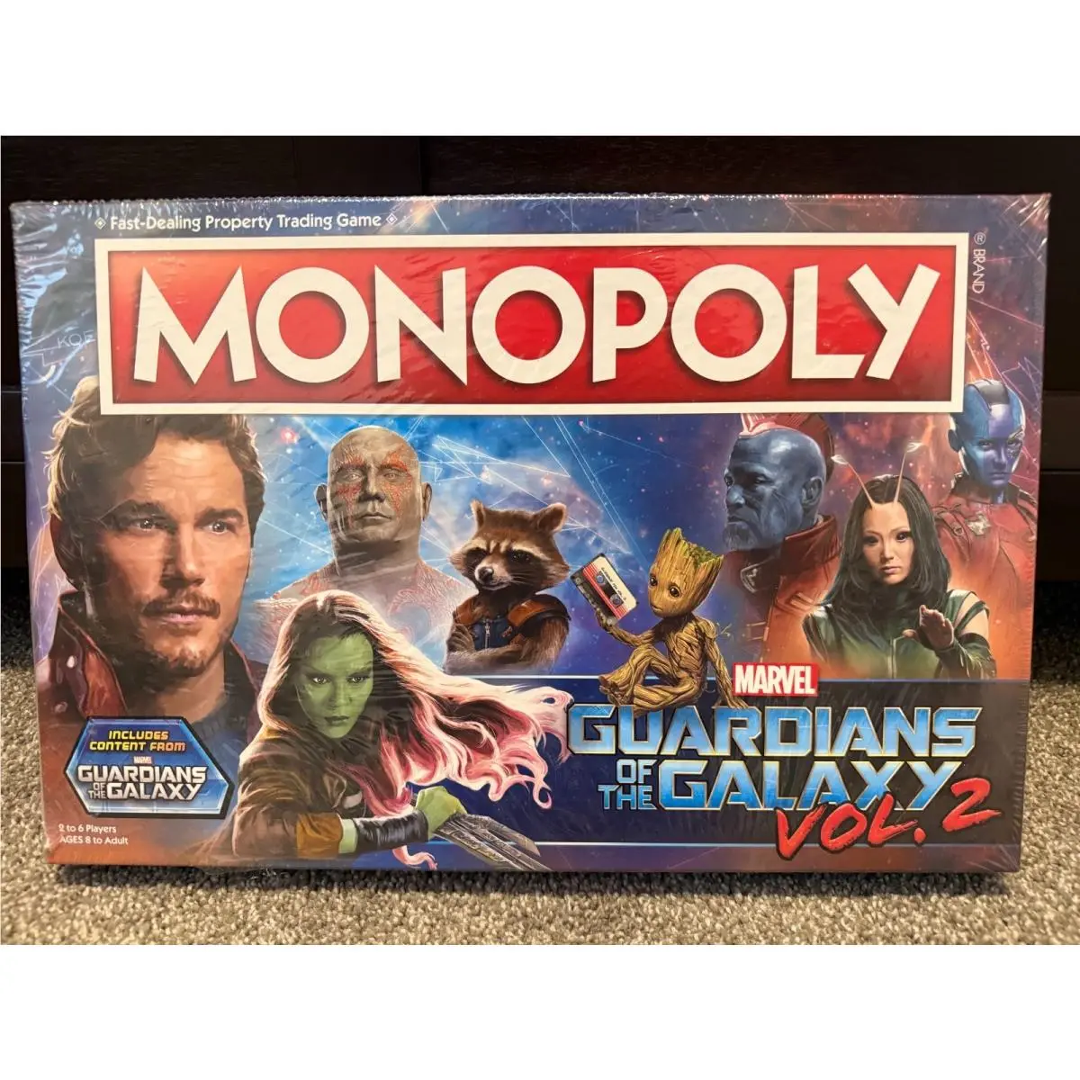 Monopoly Guardians of The Galaxy Vol 2 Please See Photos