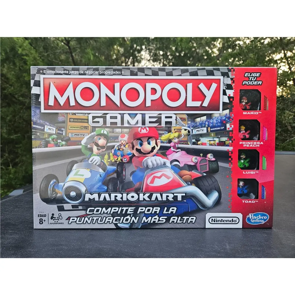 Monopoly Gamer Mario Kart Rare Hasbro