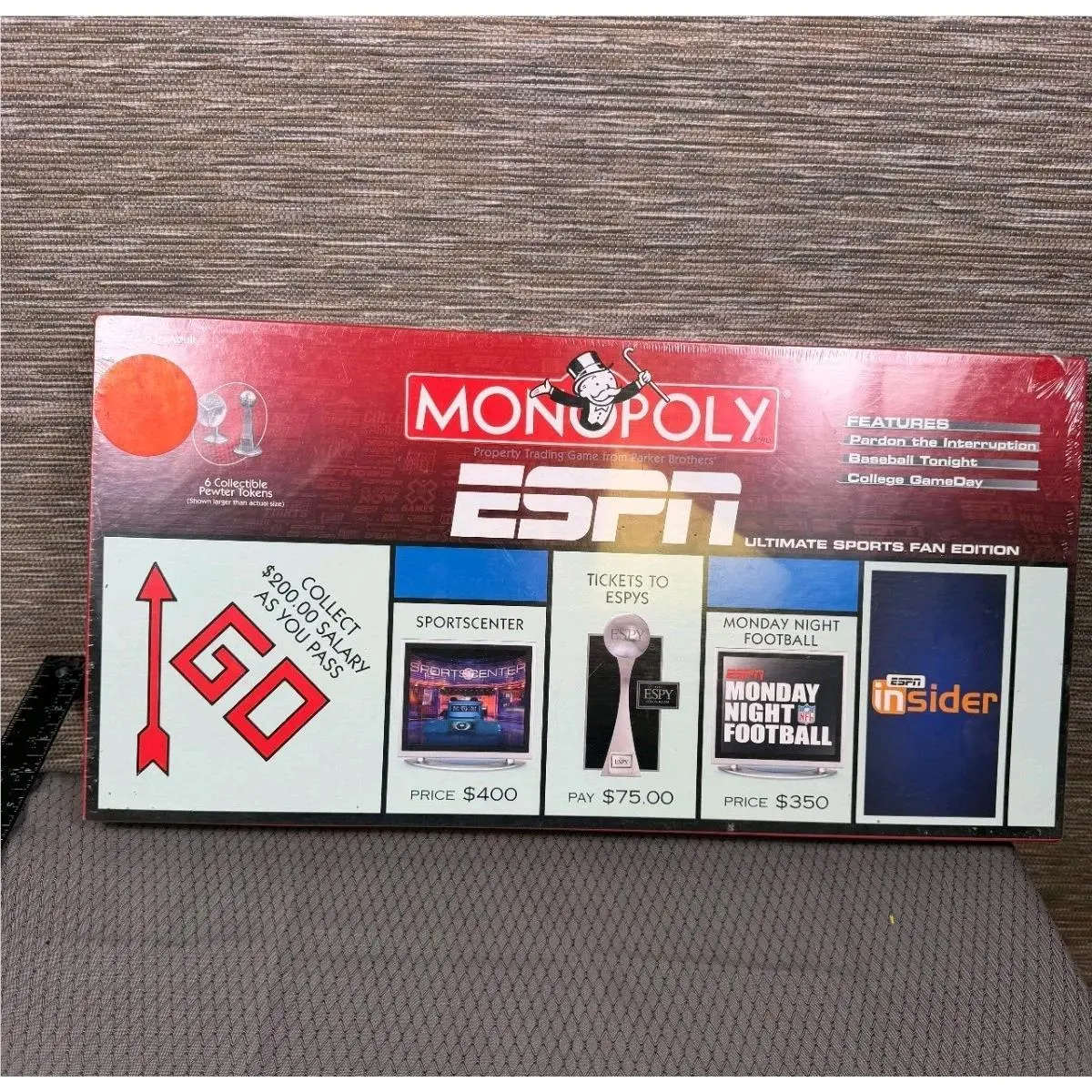 Vintage Monopoly Espn Ultimate Sports Fan Edition Board Game